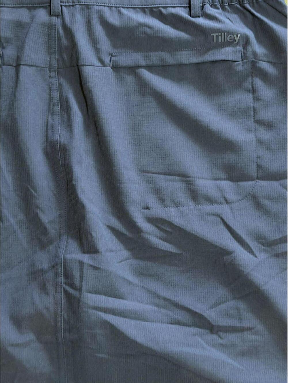 Tilley Navy Blue Trek Skort with Pockets and Elastic Waistband - Size Large - Picture 6 of 7
